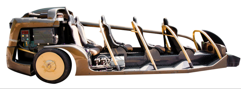Lot 748, Rocket Rods attraction vehicle.